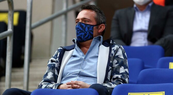 Fenerbahçe’de Ali Koç’tan takıma ve teknik ekibe tam destek