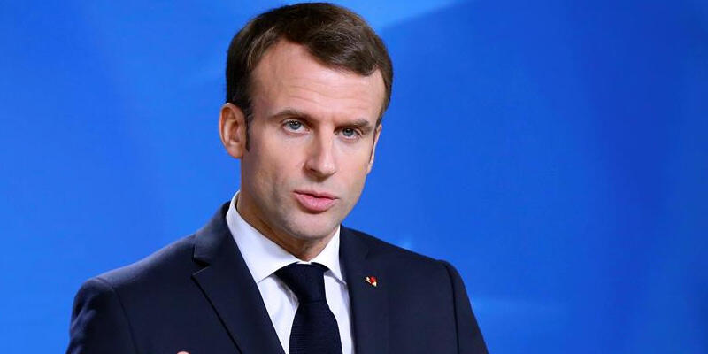 Fransa Cumhurbaşkanı Macron, Cezayirli mevkidaşı Tebbun ile görüştü