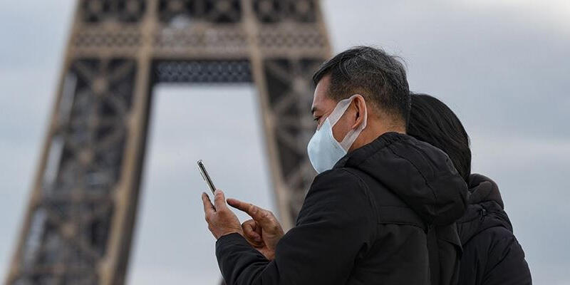 Fransa'da son 24 saatte 20 bin 64 Kovid-19 vakası kaydedildi