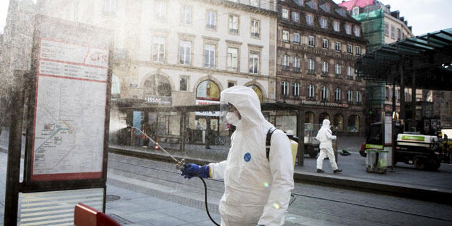 Fransa'da son 24 saatte 22 bin 139 Kovid-19 vakası kaydedildi