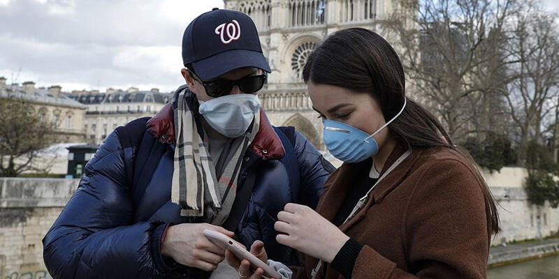 Fransa'da son 24 saatte 22 bin 46 Kovid-19 vakası tespit edildi