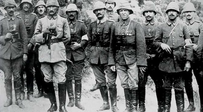 Gelibolu kayası, parlak zeka ve kuvvetli irade