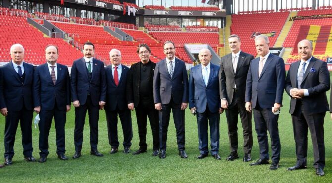 Göztepe Gürsel Aksel Stadı’na görkemli açılış