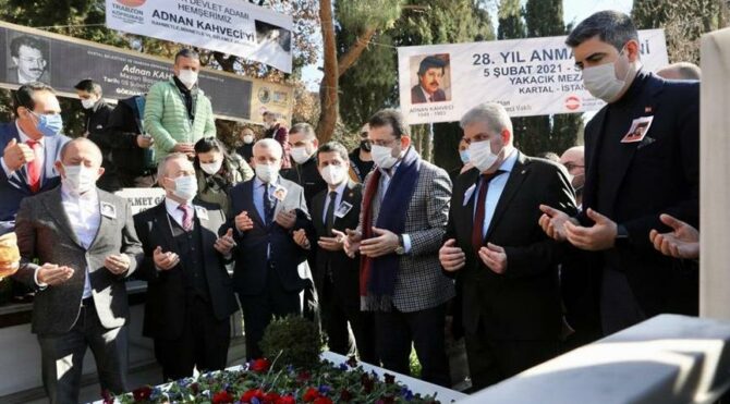 İmamoğlu: Adnan Kahveci hepimiz için çok kıymetli bir örnek oldu