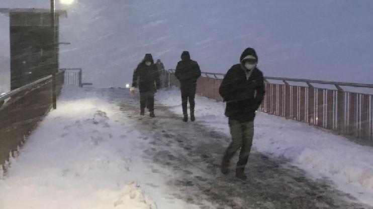 İstanbul'da sistemin en etkili günü... Yoğun kar!