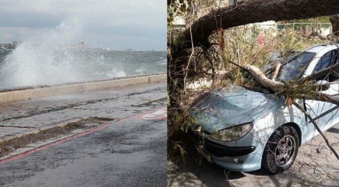 İzmir’de fırtına kabusu geri döndü