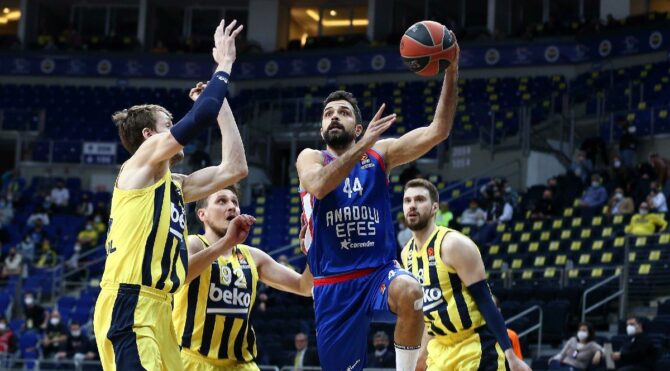 MAÇ SONUCU | Fenerbahçe Beko 74-106 Anadolu Efes | Euroleague
