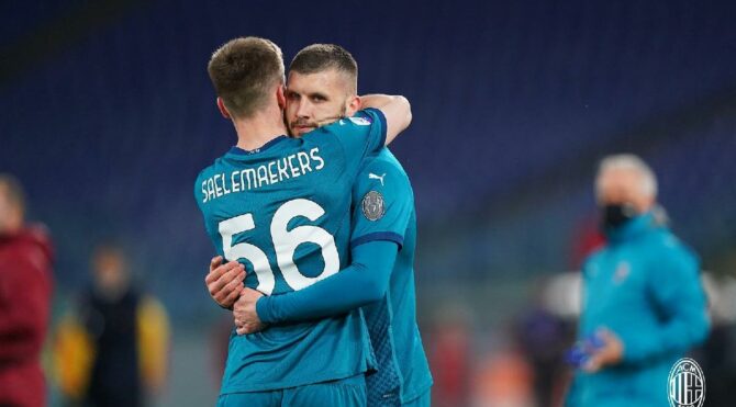 Milan deplasmanda Roma’nın 17 maçlık serisini yıktı