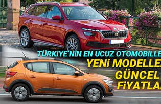 Türkiye'de 2021 yılında satılan en ucuz sıfır otomobiller