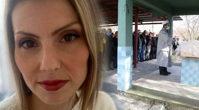 Öldürülen Arzu Aygün son yolculuğuna uğurlandı