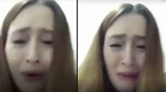 Ölümle tehdit edilirken video çekti: Kapıda iki kişi var