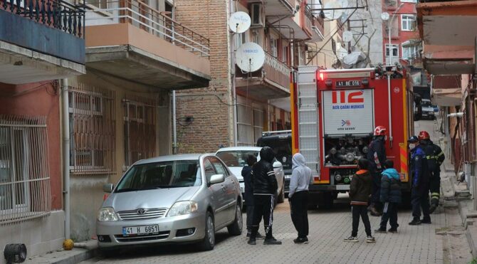 Patlayan pil itfaiye ekiplerini alarma geçirdi