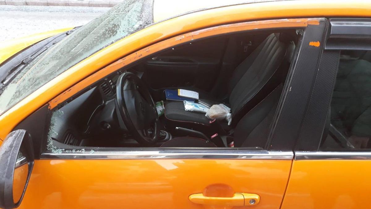 Çalıntı otomobille ticari taksi soygunu