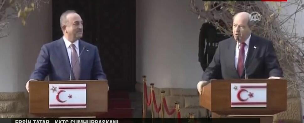 Son dakika... Dışişleri Bakanı Çavuşoğlu KKTC'de