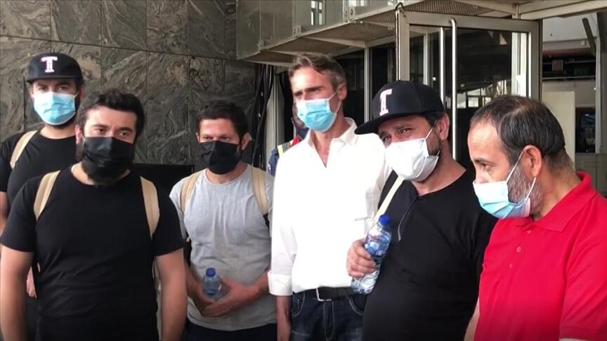 Son dakika... Kurtarılan gemicilerin altısı Türkiye Büyükelçiliği'nde