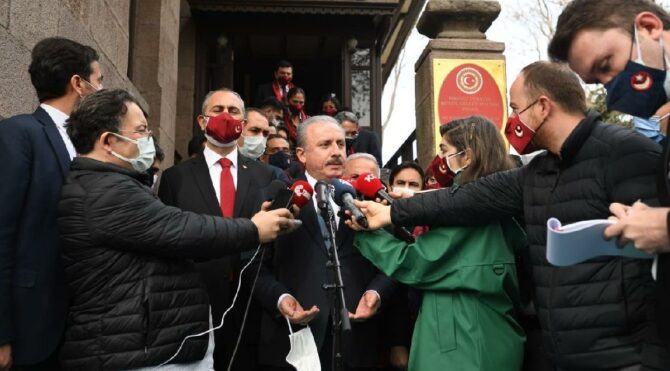 TBMM Başkanı Şentop’tan ‘yeni anayasa’ açıklaması