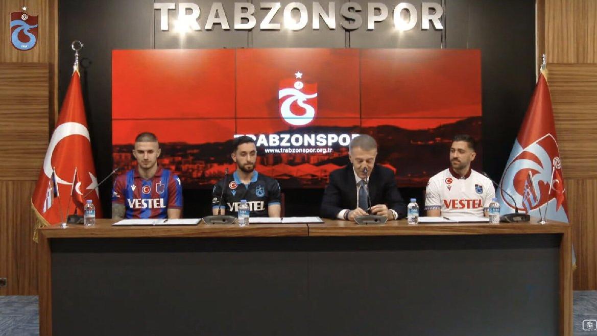 Trabzonspor’da Berat, Bakasetas ve Yunus Mallı imzaladı