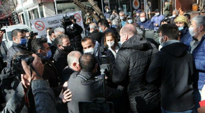 Tunceli’de ‘Boğaziçi’ gerginliği