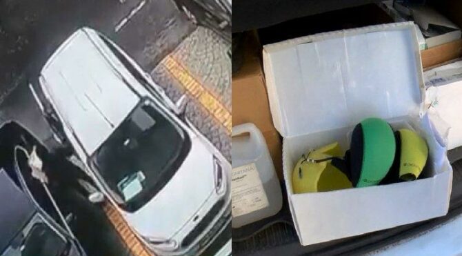 Yöntemi pes dedirten sinyal kesicili hırsız yakalandı