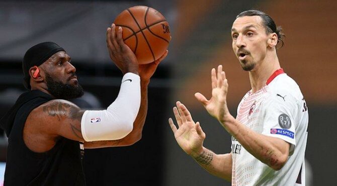 Zlatan Ibrahimovic bu kez LeBron James’e çattı!