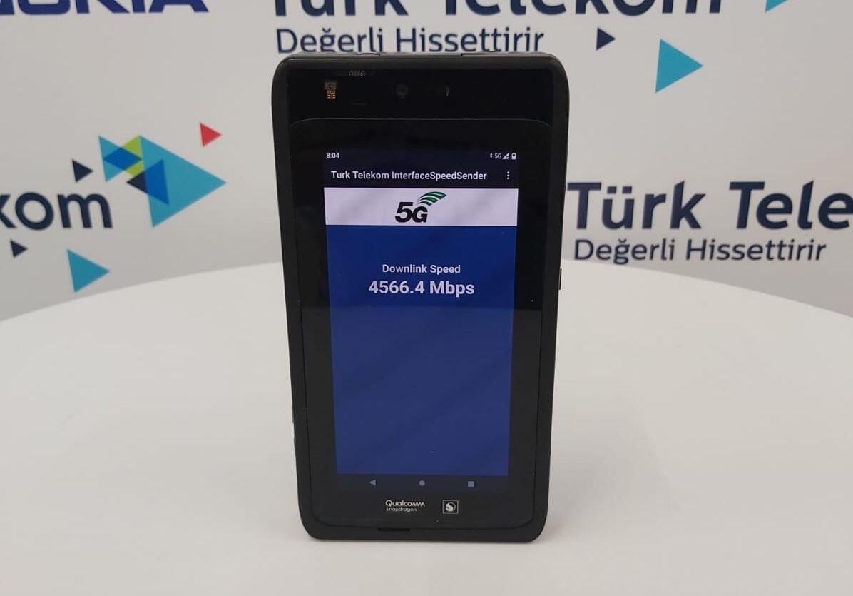 4.5 Gbps üzeri hızlara ulaşarak 5G’de dünya rekoru kırdı