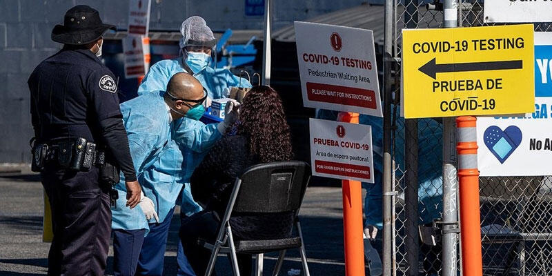 ABD'de polisin, Kovid-19'lu göçmenlerin ülkeye girişine izin verdiği açıklandı