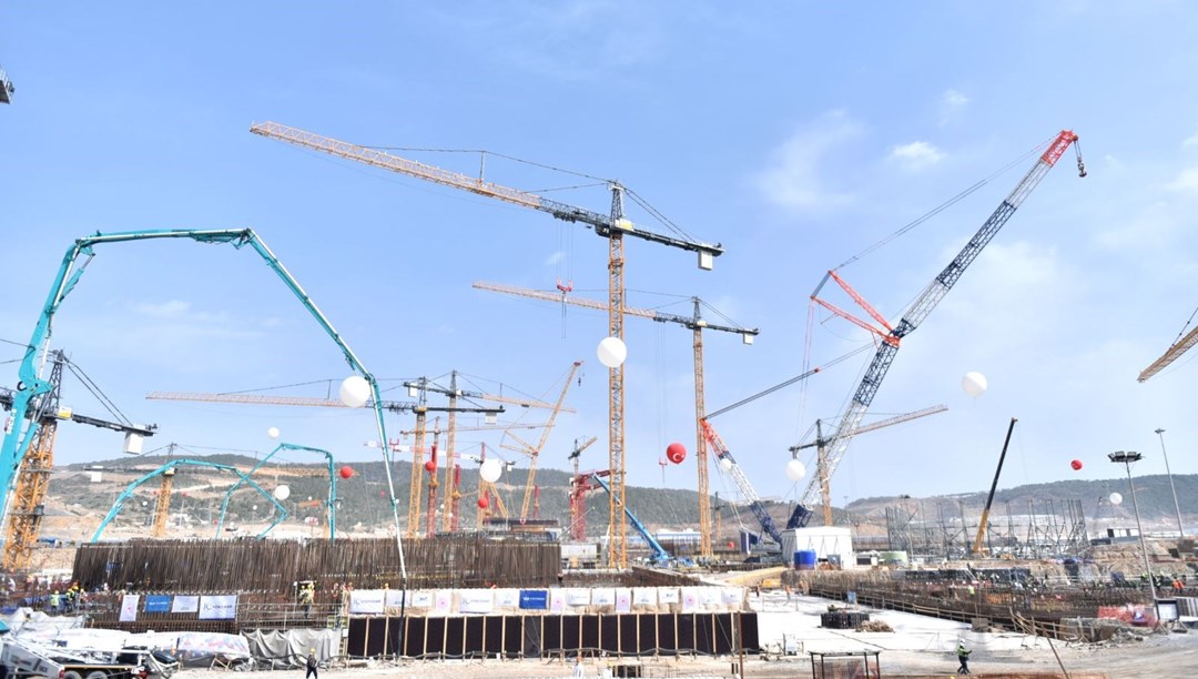 Akkuyu Nükleer Güç Santrali'nde üçüncü reaktörün temeli atılıyor