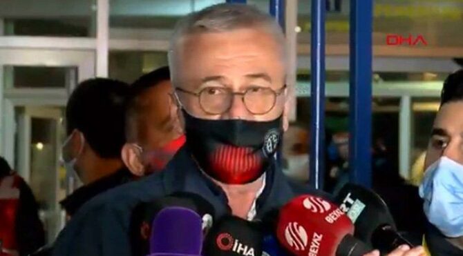 Antalyaspor Kulübü Başkanı Mustafa Yılmaz: Ağır küfürler ettiler