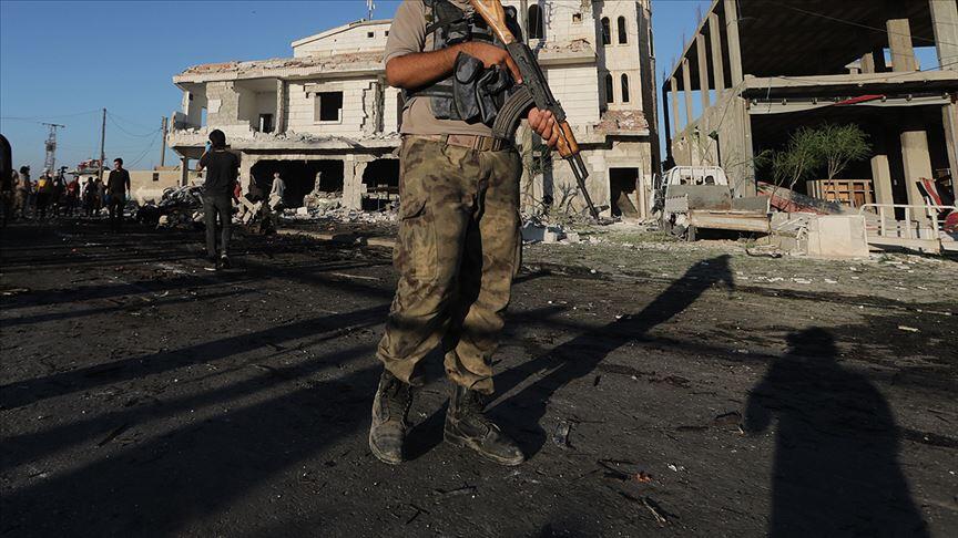 Bab'da bombalı terör saldırısı: 1 ölü, 2 yaralı