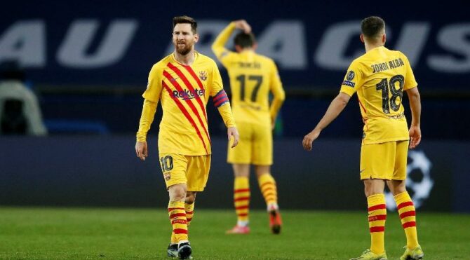 Barcelona’nın Şampiyonlar Ligi’ne vedası… Messi’nin sorguya çekildiği gece!