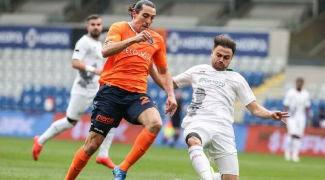 Başakşehir Konyaspor’a da puan kaybetti! Ligin dibine çakıldılar…