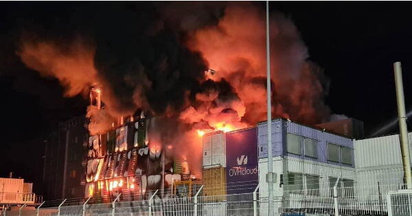 Bulut bilişim şirketi OVHcloud yangına teslim oldu