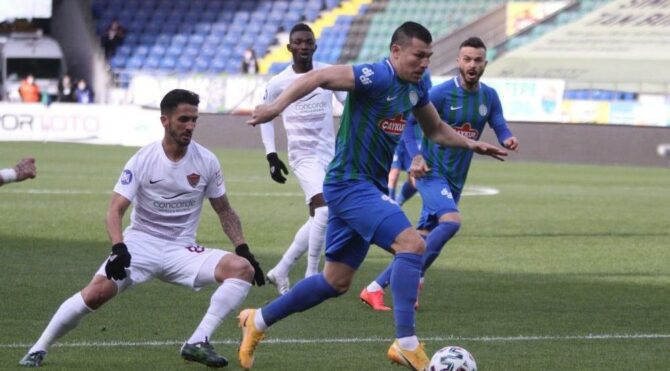 Çaykur Rizespor, Hatayspor’u yenerek hayata döndü!
