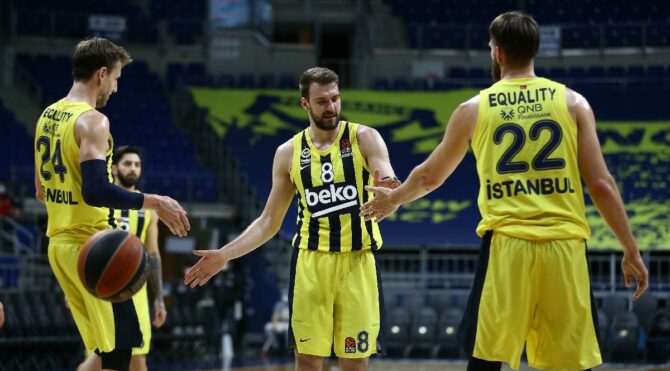 Fenerbahçe Beko, Zalgiris Kaunas’ı farklı geçti