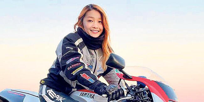 Fenomen ‘kadın motorcu’ 50 yaşında bir erkek çıktı!