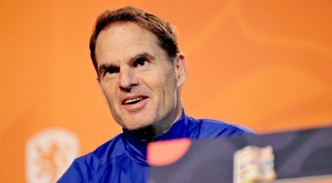 Frank de Boer: Taraftarların olmaması Türkiye için dezavantaj