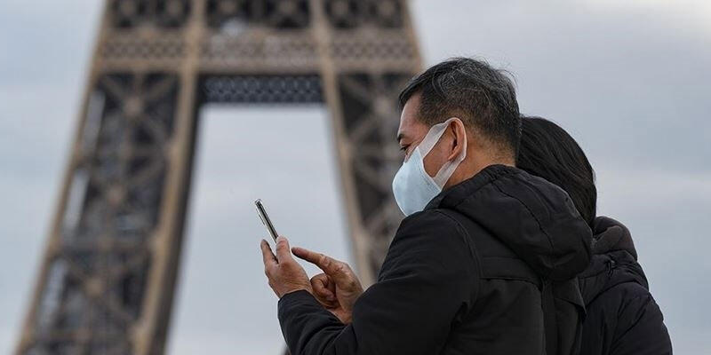 Fransa'da son 24 saatte 14 bin 678 Kovid-19 vakası kaydedildi