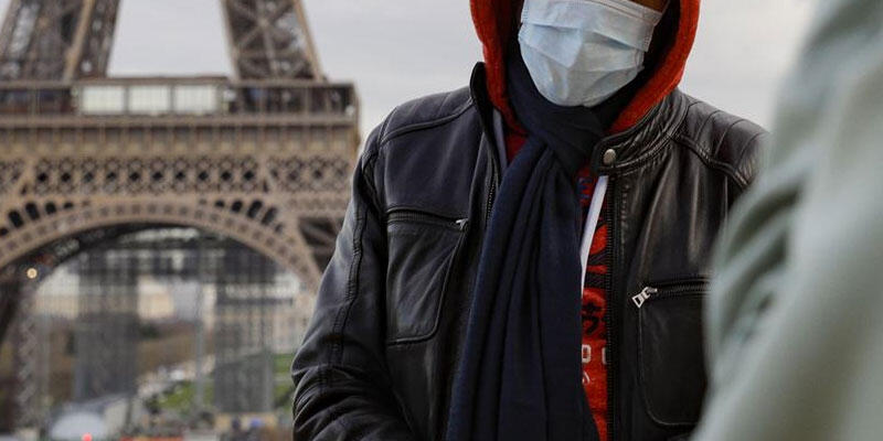 Fransa'da son 24 saatte 27 bin 166 Kovid-19 vakası tespit edildi