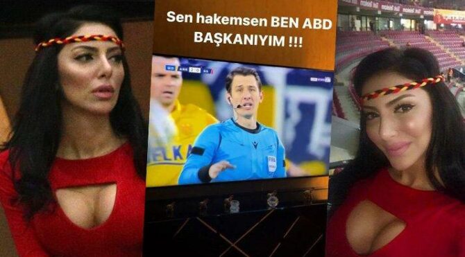 Galatasaraylı manken Tuğçe Aral’dan Halil Umut Meler paylaşımı