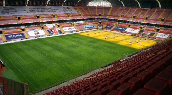 Kadir Has Stadı, Kayserispor-Galatasaray maçı hazır