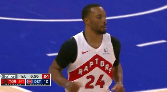 Norman Powell 43 sayı attı kariyer rekoru kırdı! ‘Bir öküz kadar güçlü’