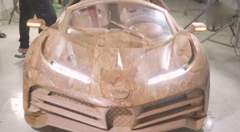 Oğlu için Ronaldo'nun aracını kopyaladı