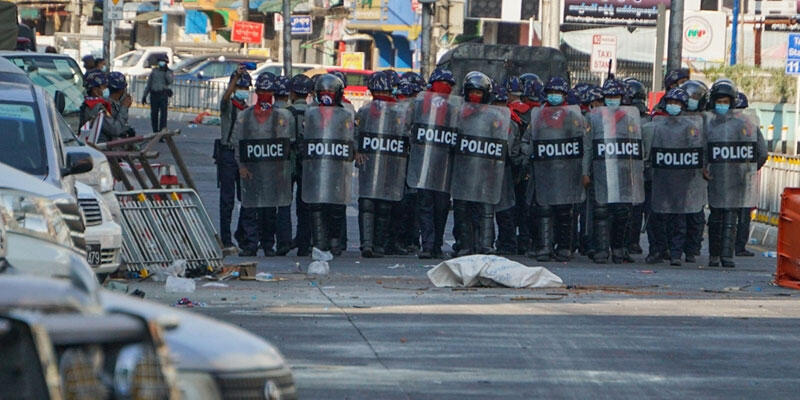 Son dakika haberi: Myanmar'da darbe karşıtı gösterilere müdahale: 33 ölü