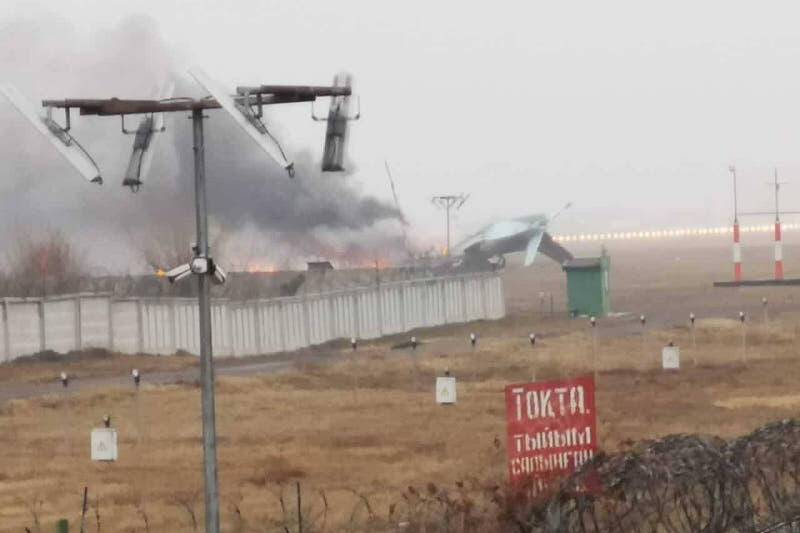 Son dakika... Kazakistan’da askeri uçak düştü: 4 ölü, 2 yaralı