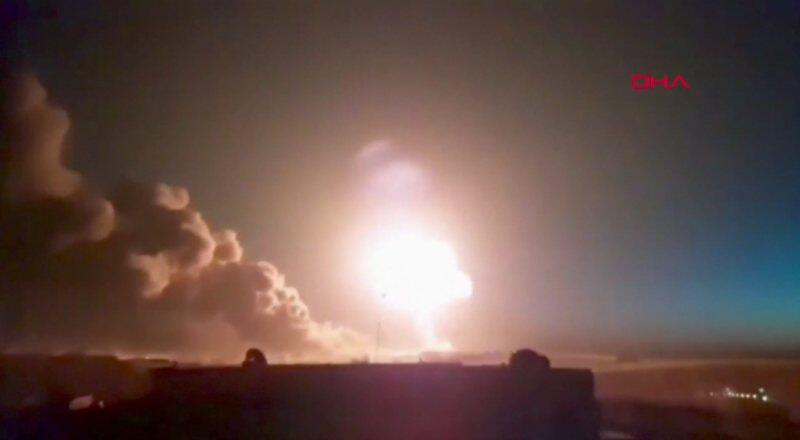 Suriye'nin kuzeyine füze saldırısı