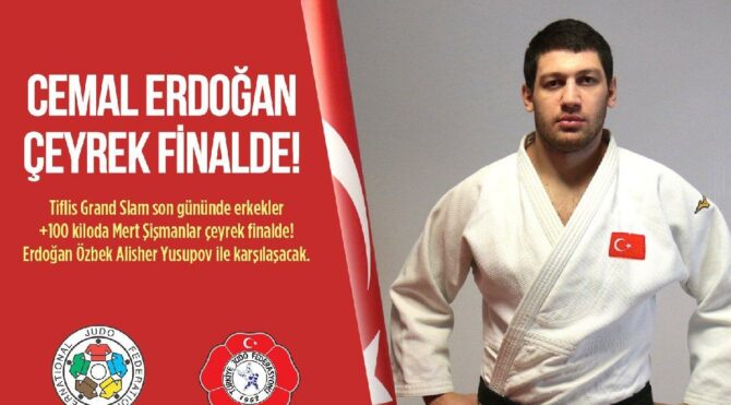 Tiflis Grand Slam’de Cemal Erdoğan 5. oldu