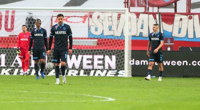 Trabzonspor evinde kayıp