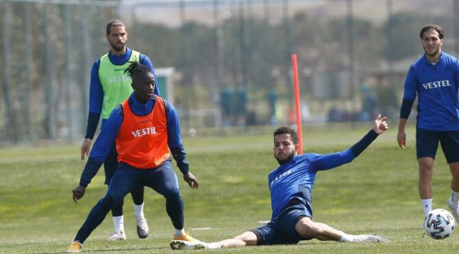 Trabzonspor, Sivasspor maçı hazırlıklarını sürdürdü