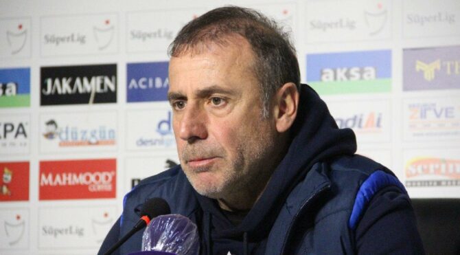 Trabzonspor Teknik Direktörü Abdullah Avcı: ‘Bu çocuklara kızamam’