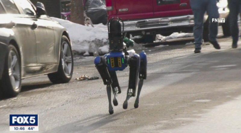 ABD Polisi robot köpekten vazgeçti
